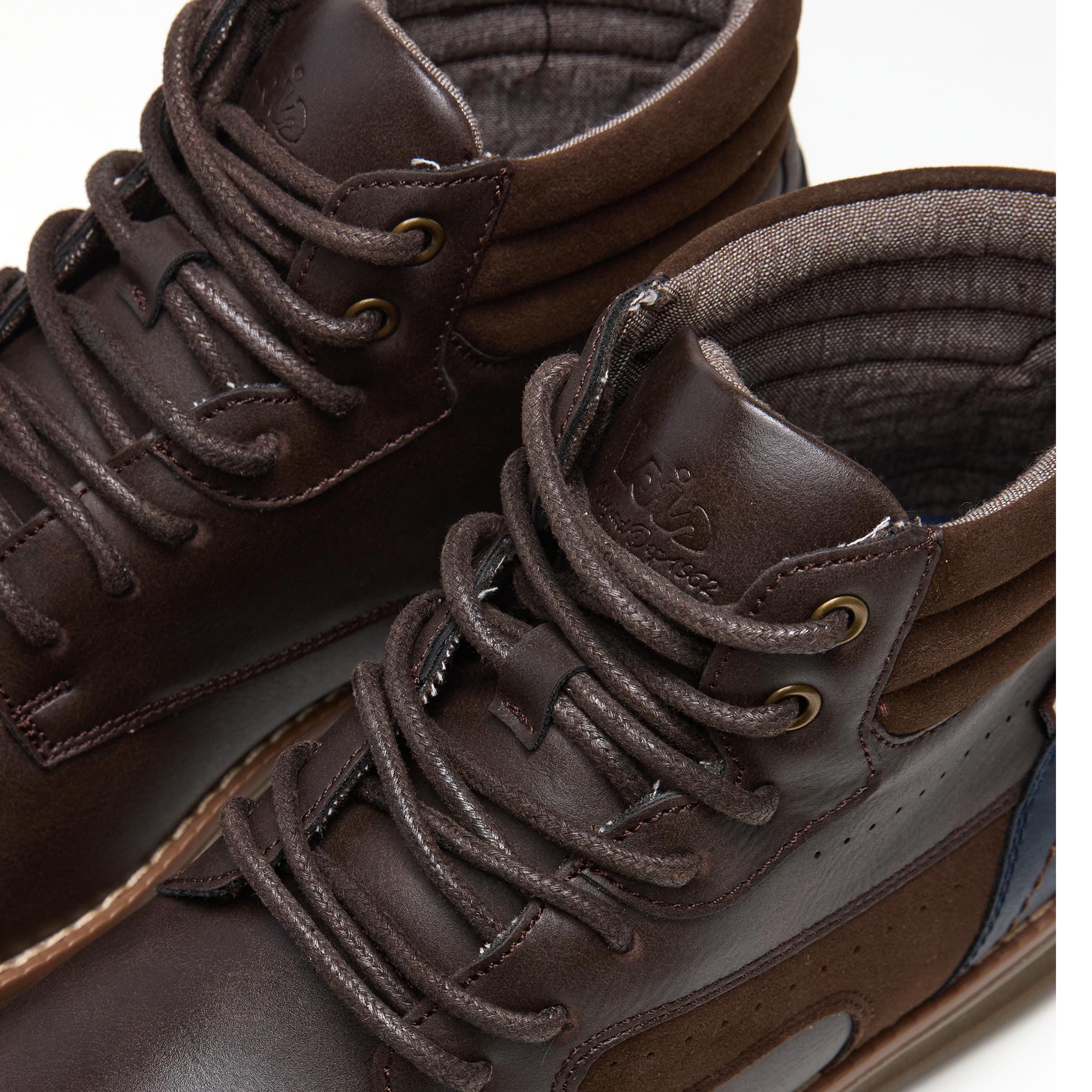 Botines Lois Hombre 64511 Marrones con Cordones 5/5
