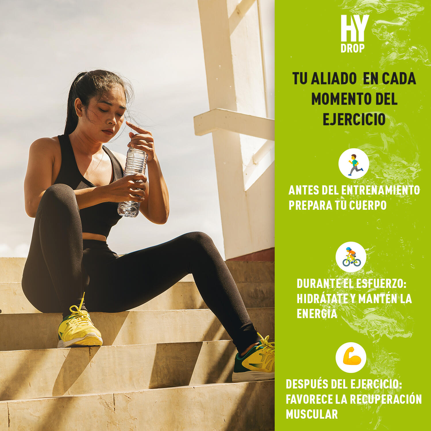 Hydrop Electrolitos Efervescentes 18 comprimidos Sabor Mango 5/5