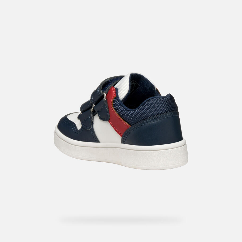 Baskets Bébé Garçon ECLYPER TODDLER BOY Bleu Marine/Blanc 5/7
