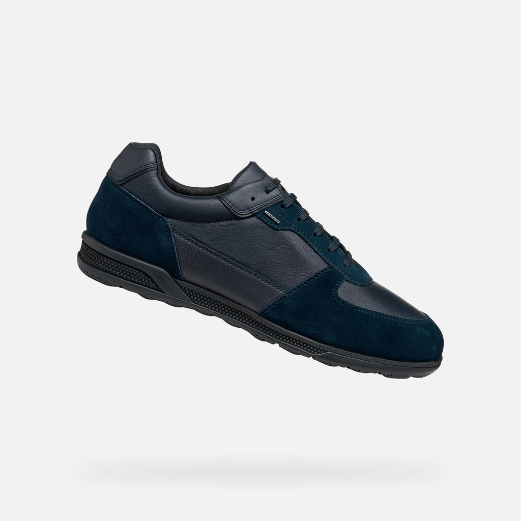 Geox - Baskets Homme U Spherica Actif X3 Bleu Marine - Chaussures De Sport - Bleu - Decathlon