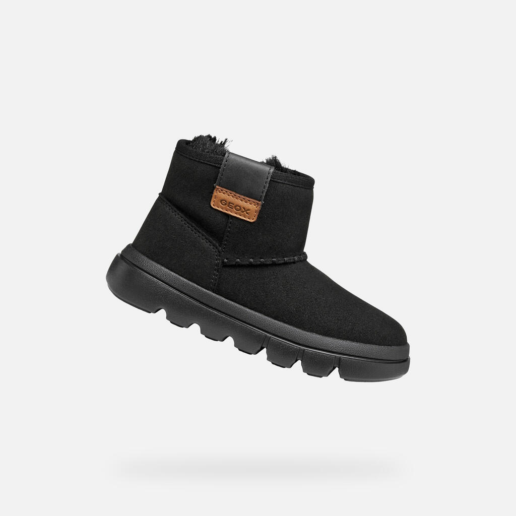 Geox - Bottines Fille J Willaboom Girl Noir - Bottes - Noir - Decathlon