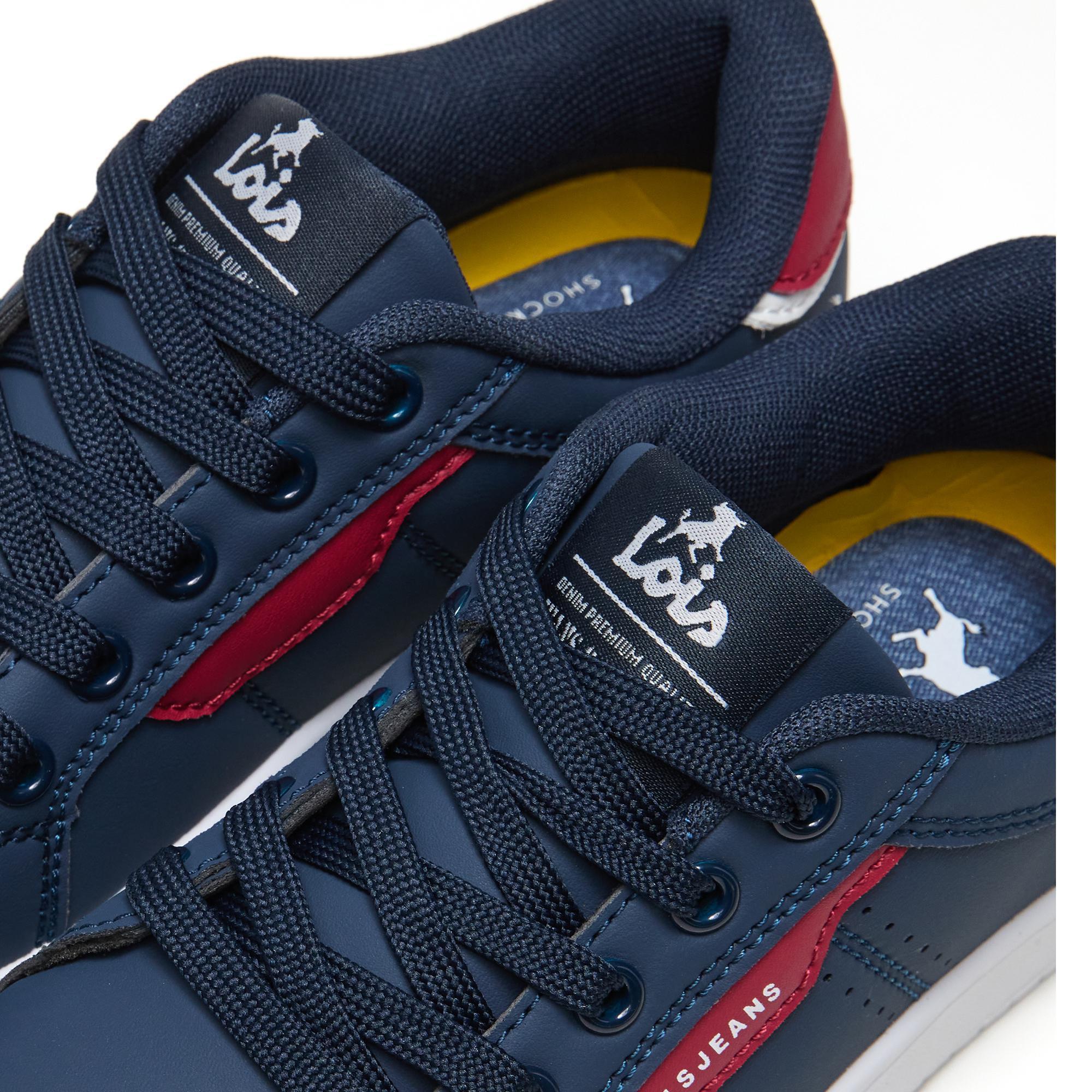 Zapatillas Lois Niño 63296 Azul Marino con Cordones 5/5