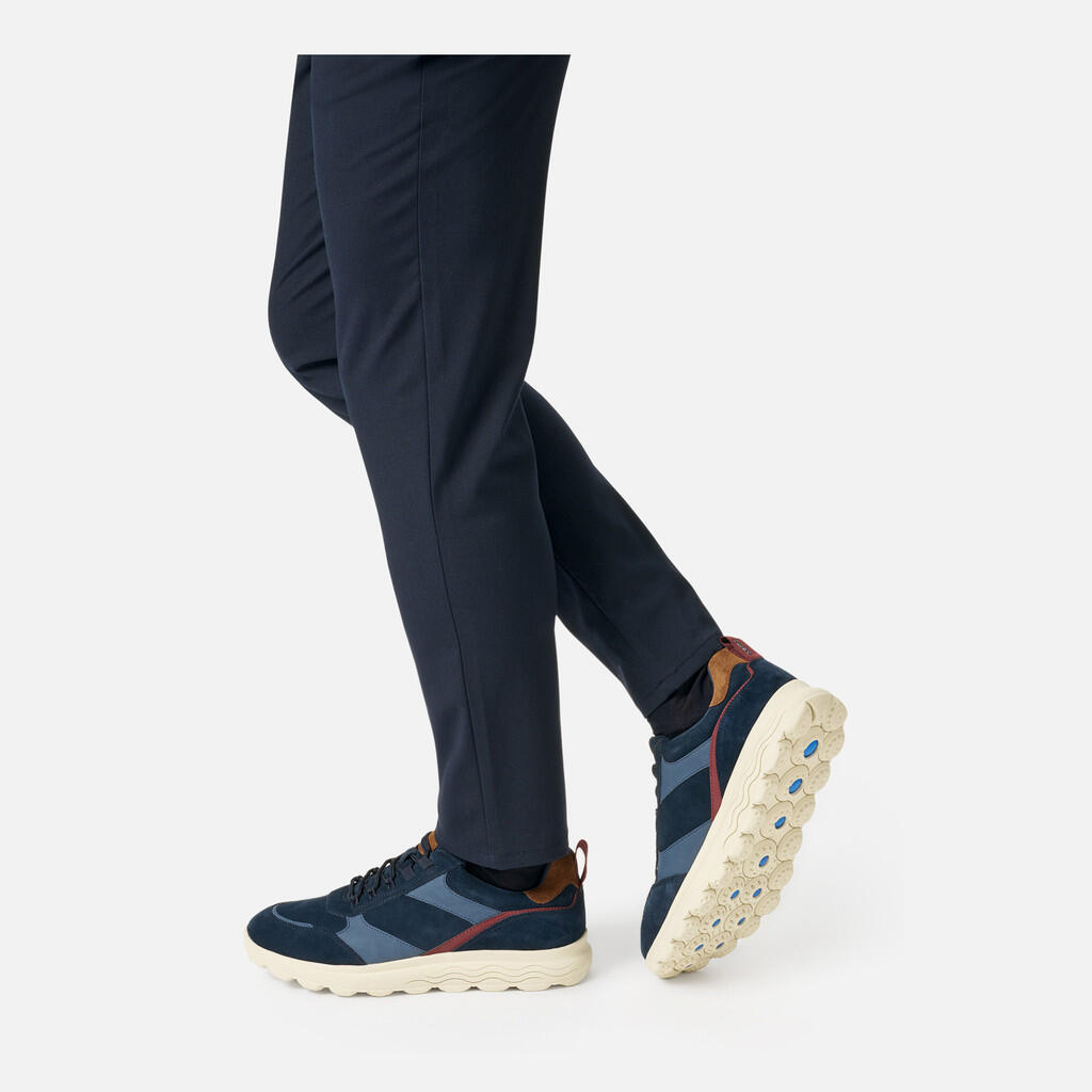 Baskets Homme SPHERICA MAN Bleu Marine/Bleu Aviateur Foncé 3/7