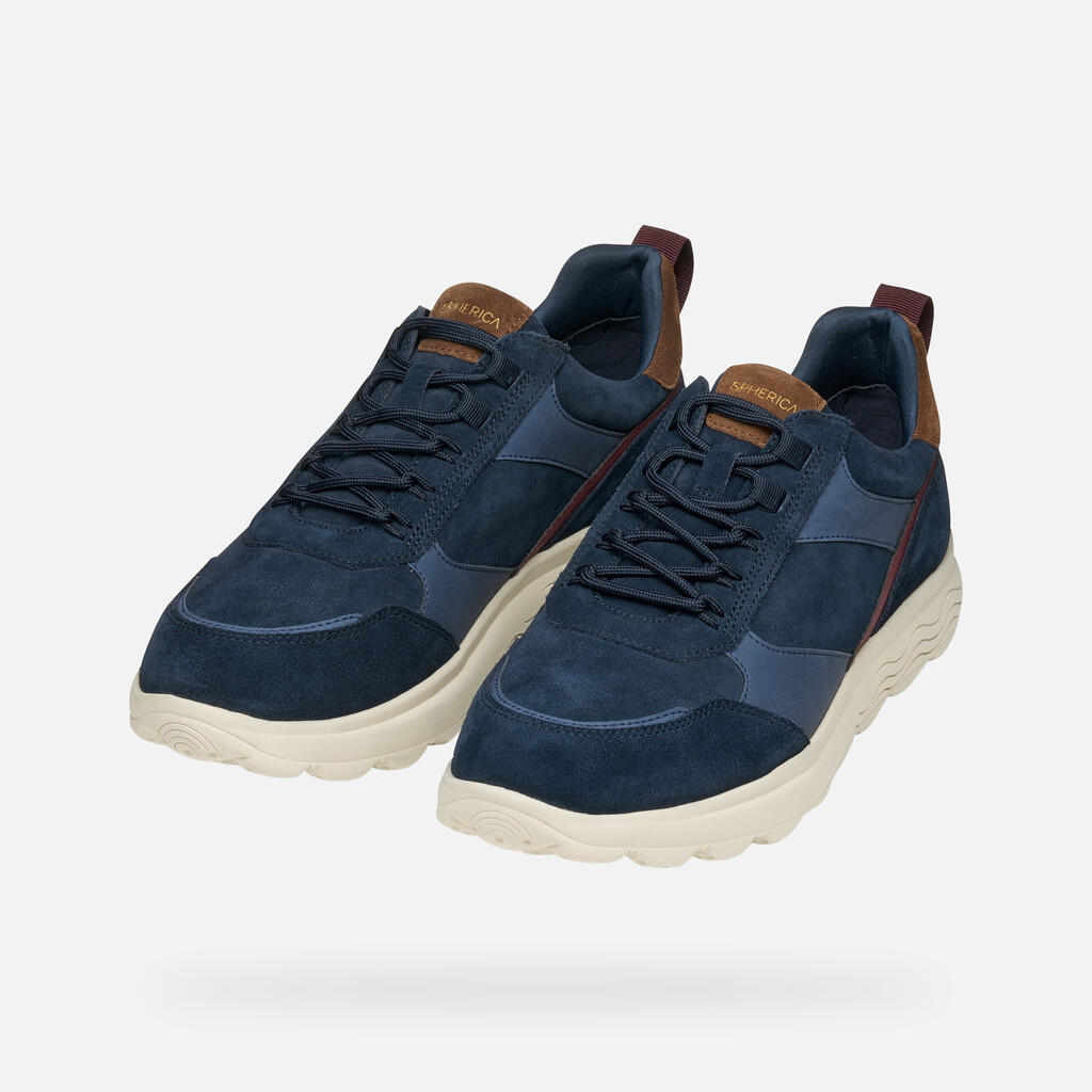 Baskets Homme SPHERICA MAN Bleu Marine/Bleu Aviateur Foncé 4/7