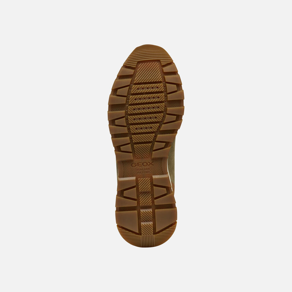 Baskets Femme DESYA ABX WOMAN Beige/Vert 7/7