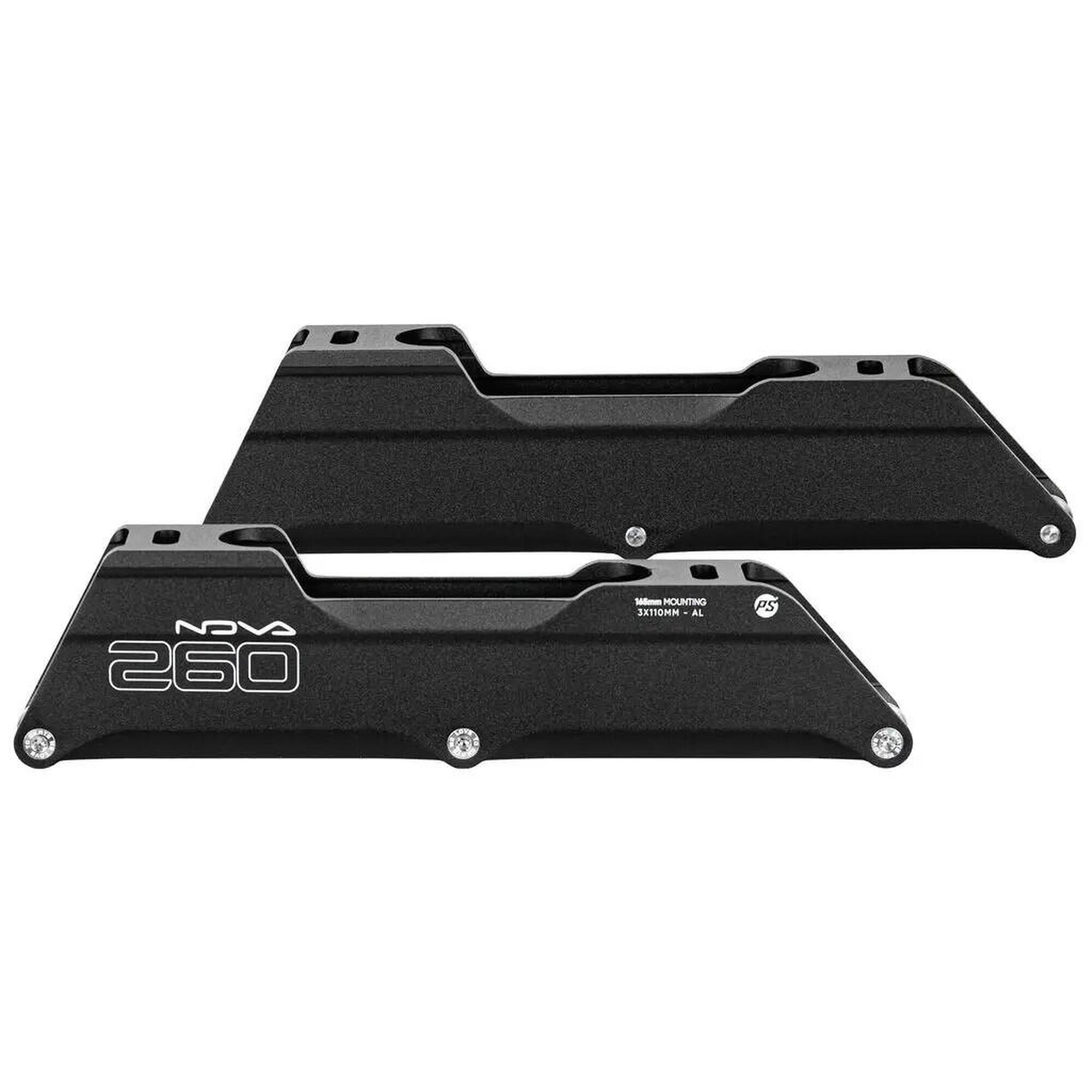 Powerslide - Powerslide Platine Nova 260 / 3x110mm, 165 Mm Trinity - Backslide-roller - Noir - S - Decathlon