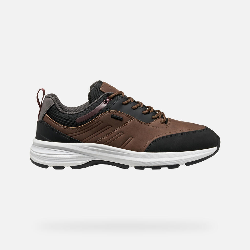 Baskets Homme SENALES ABX MAN Cognac/Noir 2/7