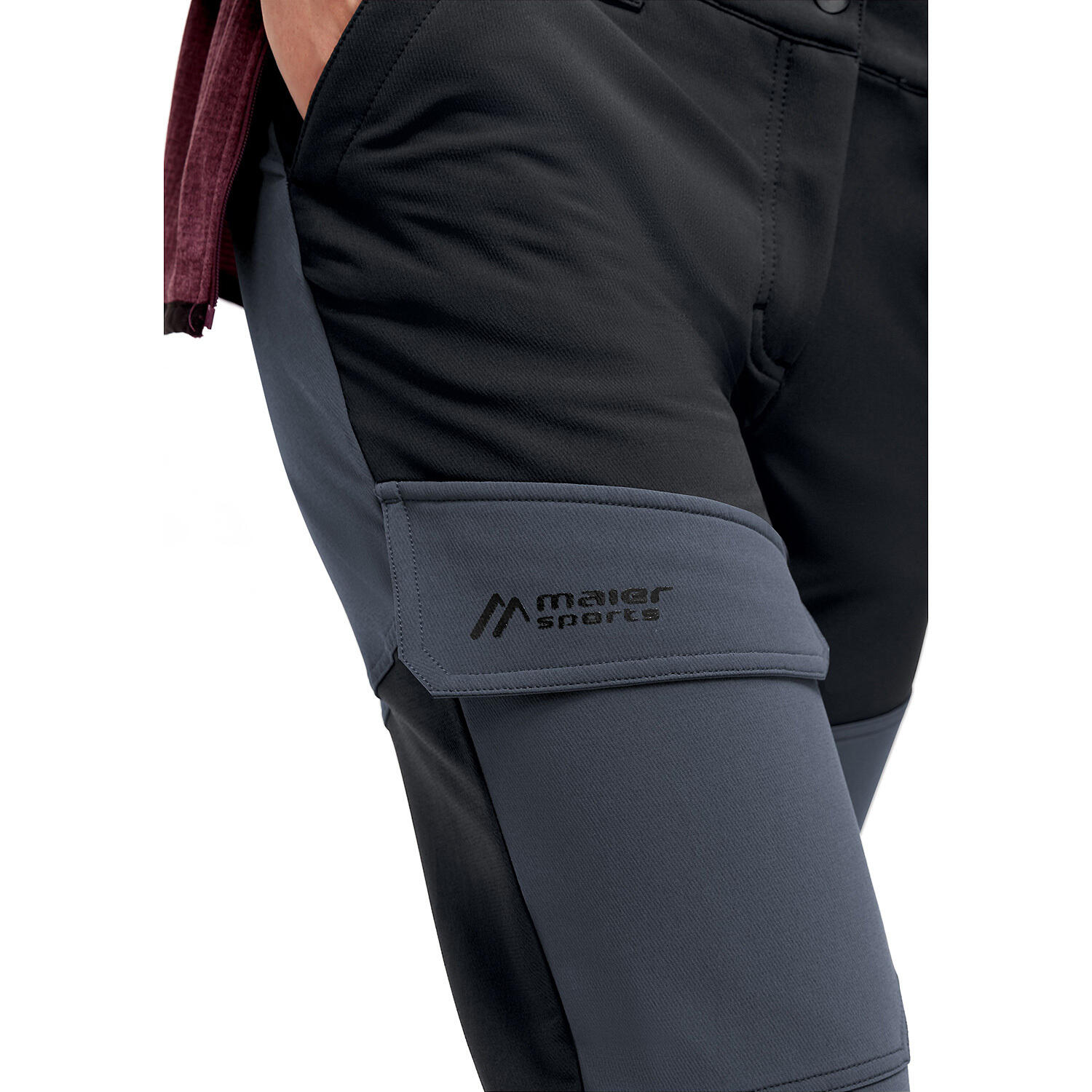 Pantaloni da donna Maier Sports Fleeceflex 6/7