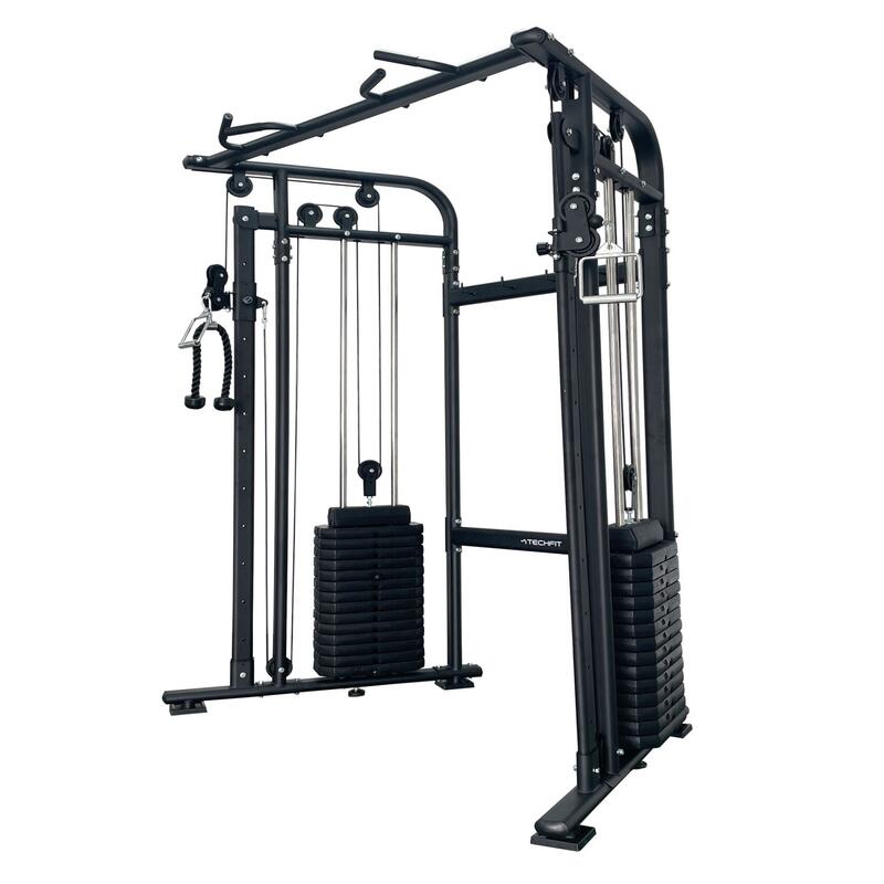 Aparat Multifunctional TECHFIT CX-8000, 150 Kg in total (75 kg per statie)