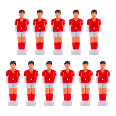 Kickerfigur Kinder für 13 mm Stangen Tischfußball Unisex Rot