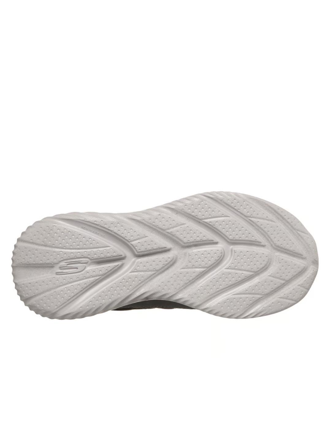 Kinderschuhe Skechers Bounder aqua pace Grau 5/5