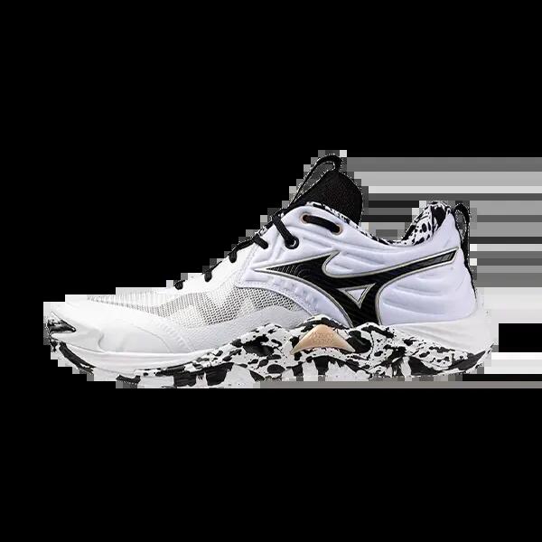 WHITE / BLACK