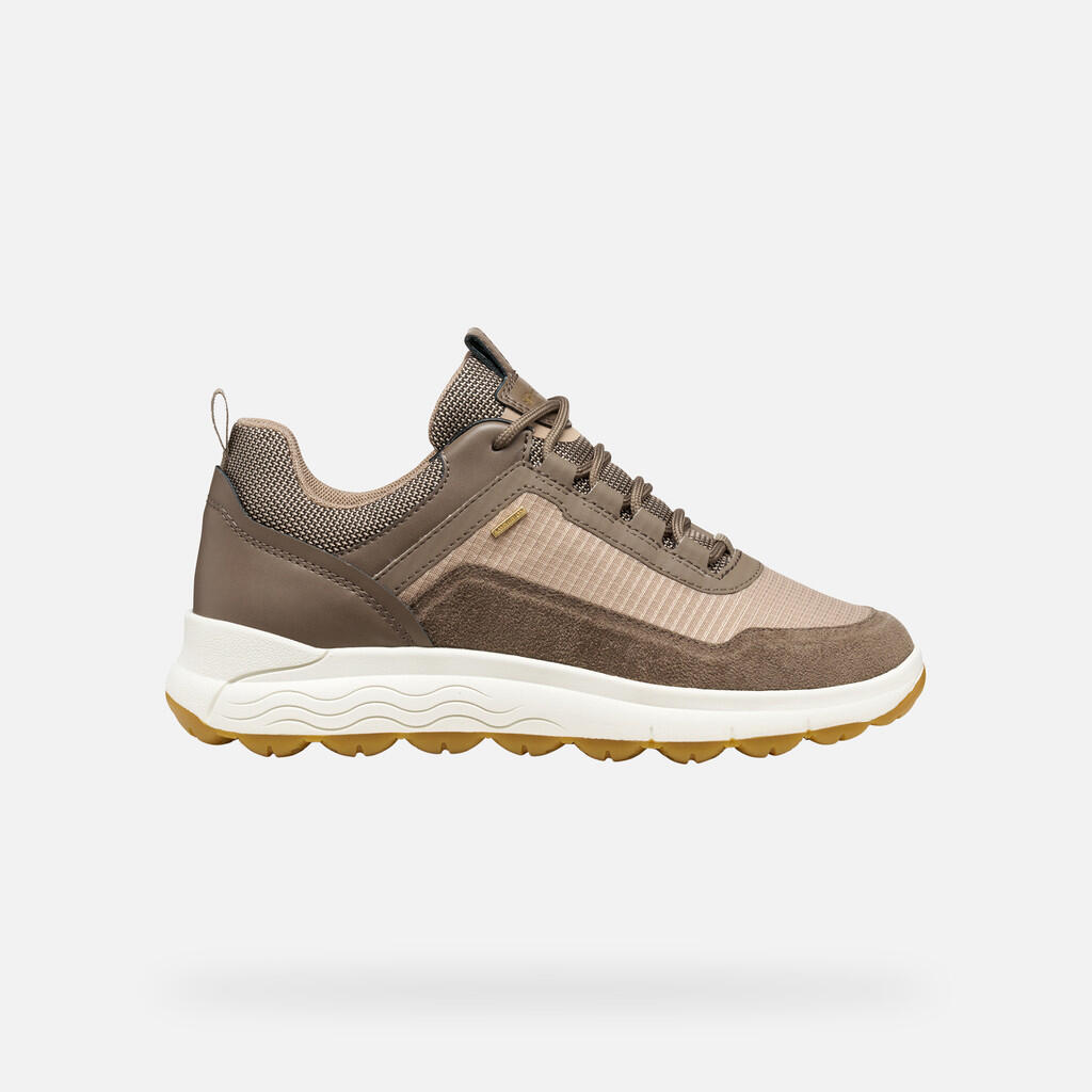Baskets Femme D SPHERICA 4X4 B ABX Beige/Marron 2/7