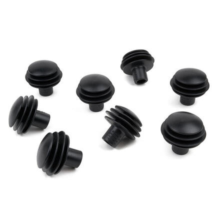 Abdeckkappen-Set für Kickerstangen, 13 mm Tischfußball Unisex