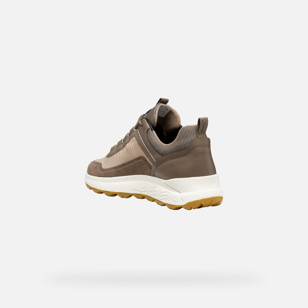 Baskets Femme D SPHERICA 4X4 B ABX Beige/Marron 6/7