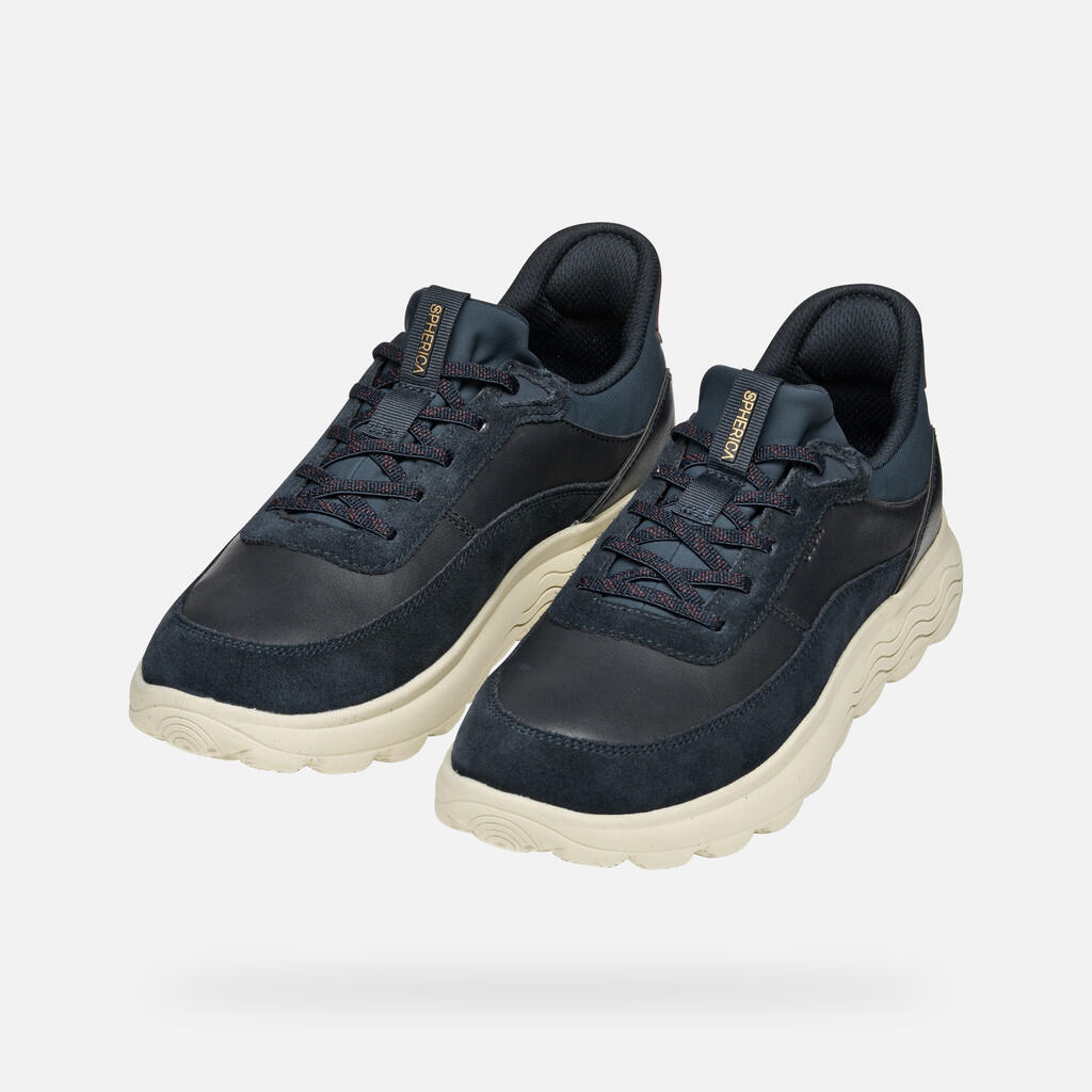 Baskets Homme SPHERICA PLUS MAN Bleu Marine/Bleu Aviateur Foncé 4/7