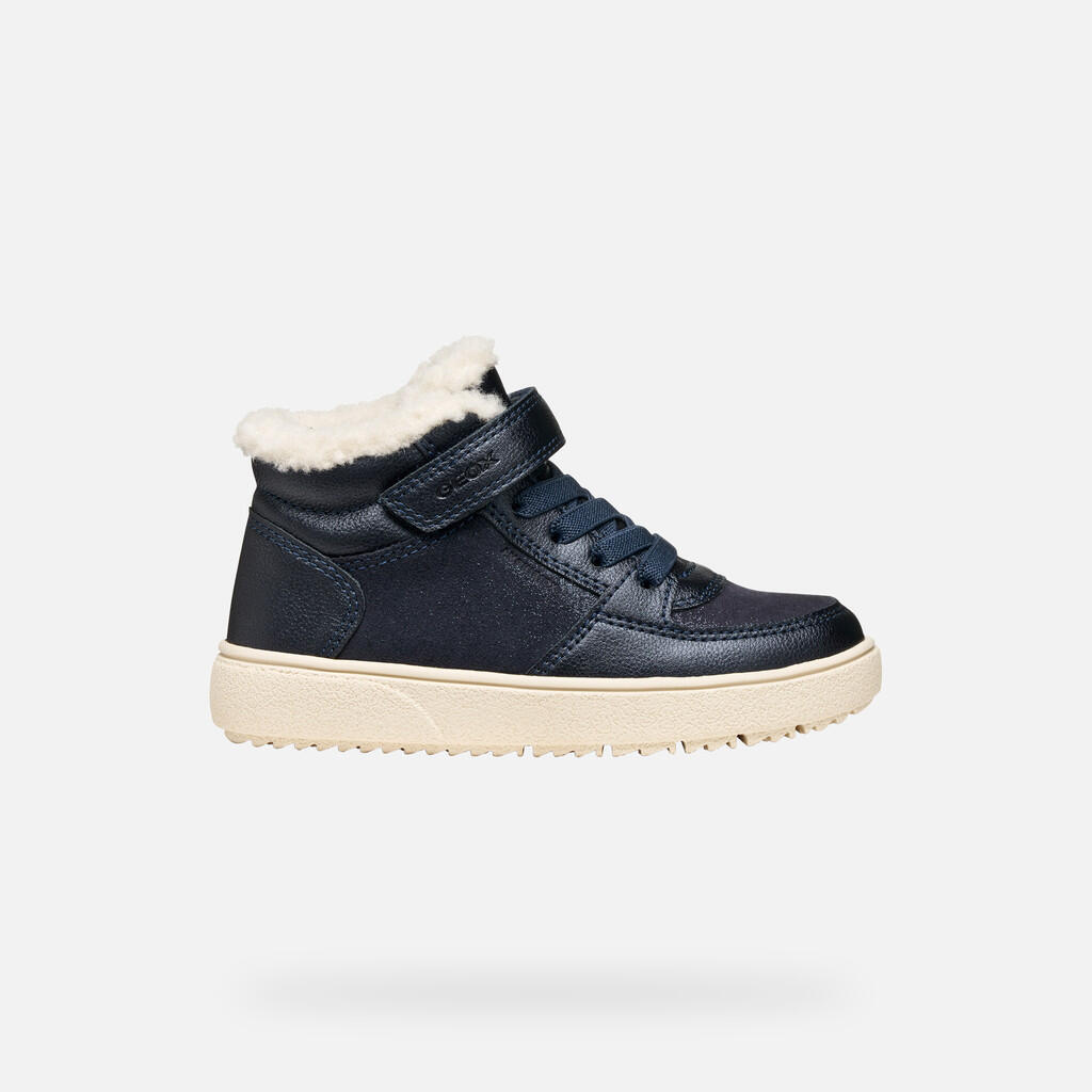 Baskets Fille J THELEVEN GIRL B ABX Bleu Marine Foncé 2/7