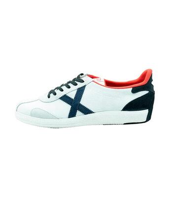 Zapatillas Munich Arquero 25 con Talón Deslizante Blanco/Negro 2024