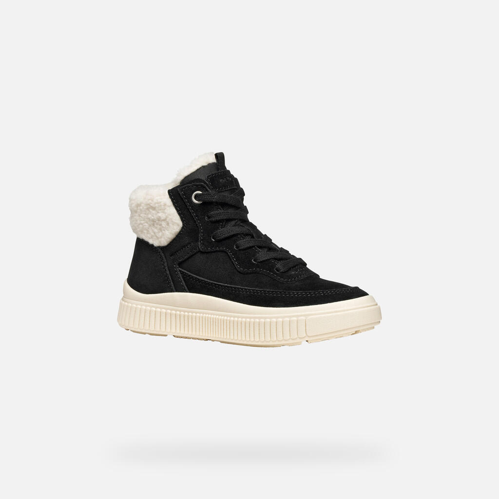 Baskets Fille LAQUINNY   GIRL Noir 4/7
