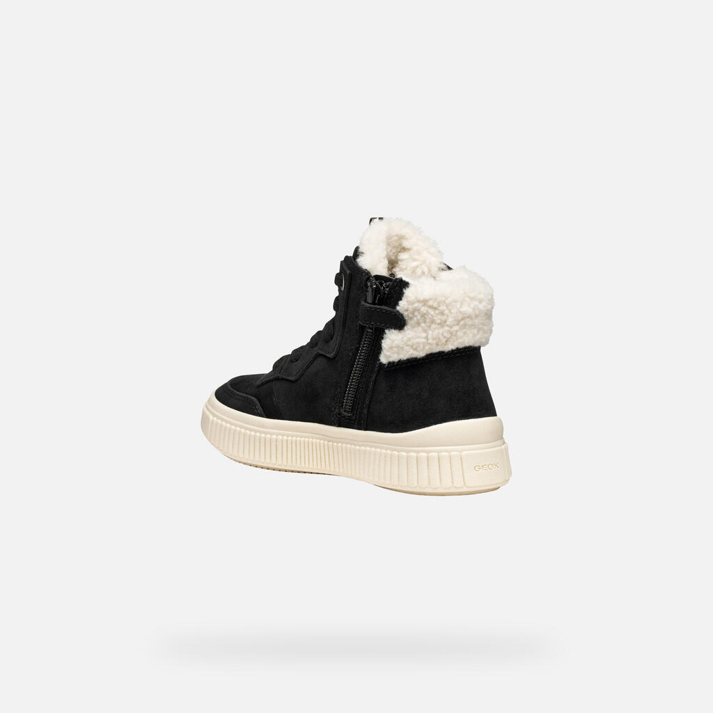 Baskets Fille LAQUINNY   GIRL Noir 5/7