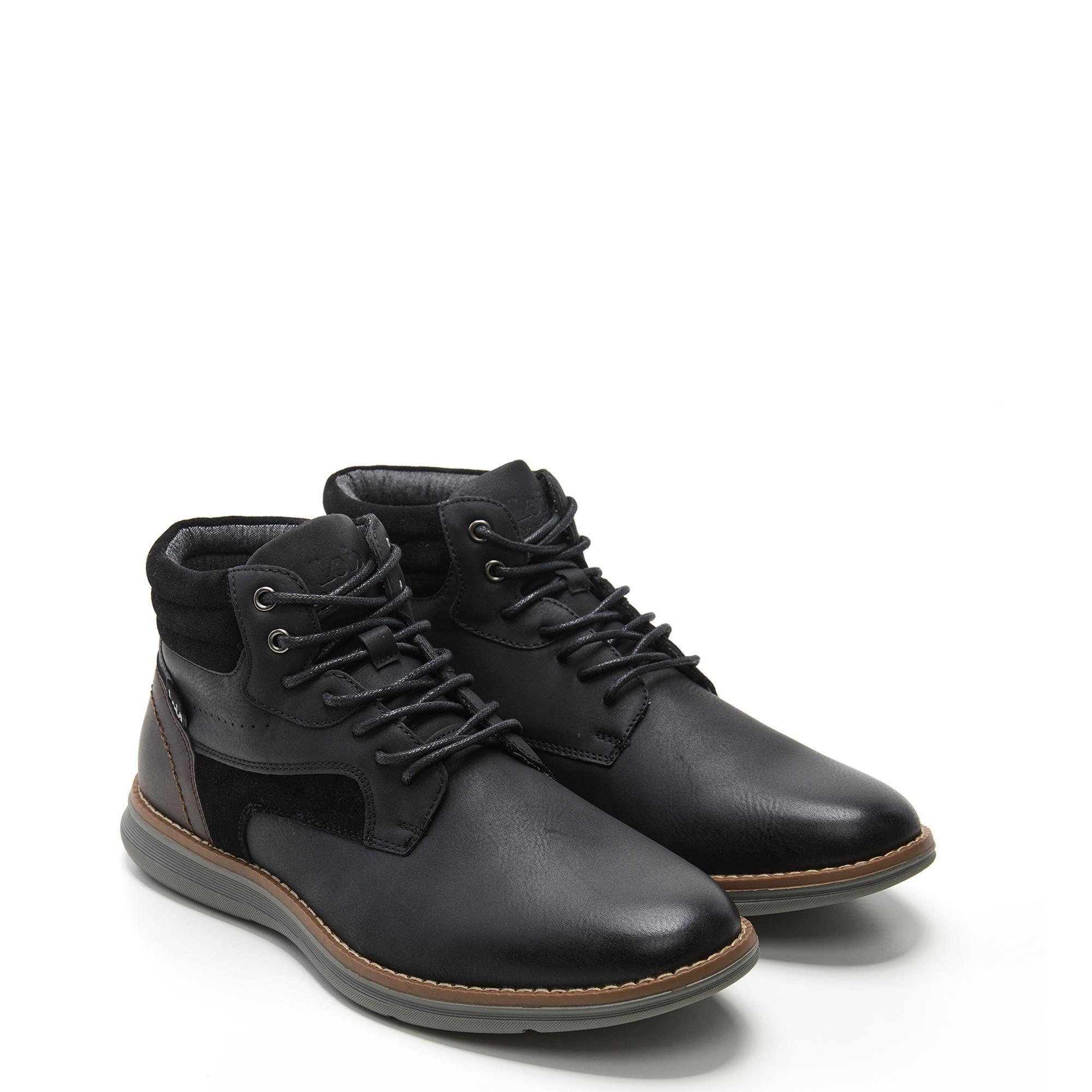 Botines Lois Hombre 64511 Negros con Cordones 2/5