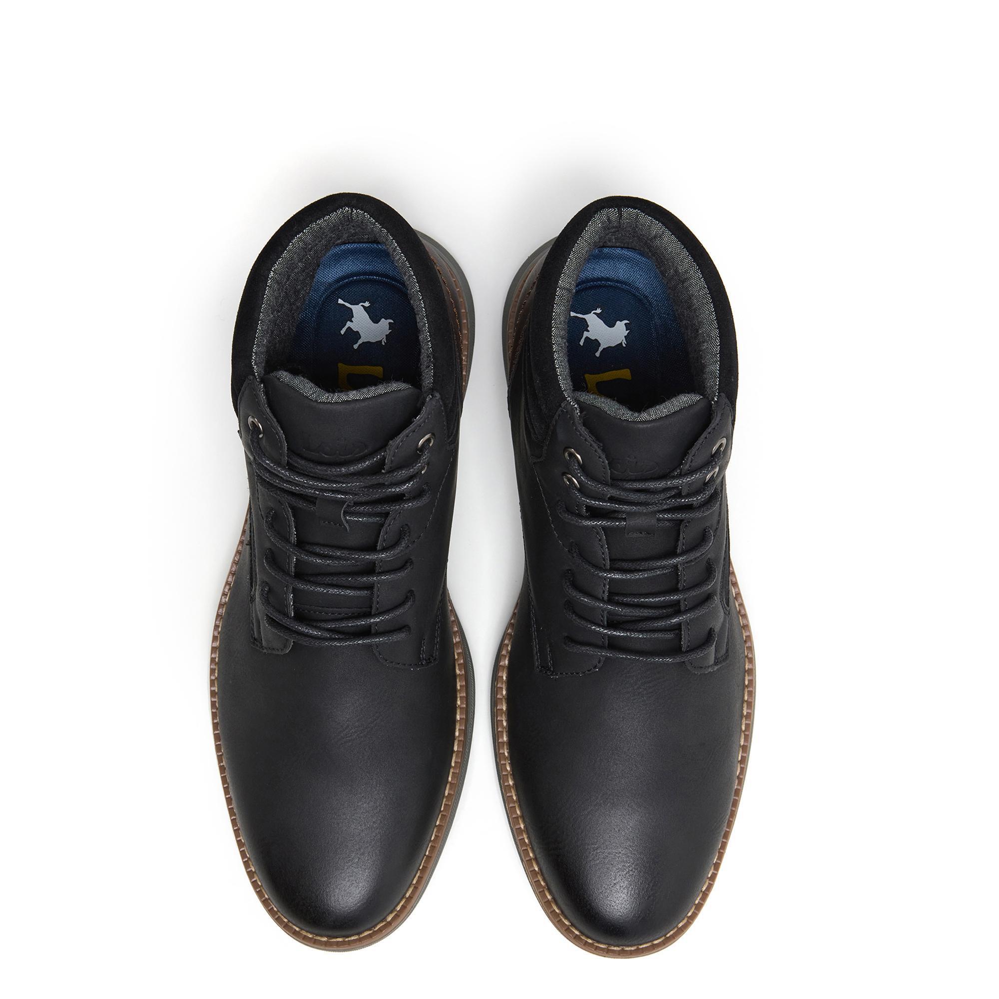 Botines Lois Hombre 64511 Negros con Cordones 4/5