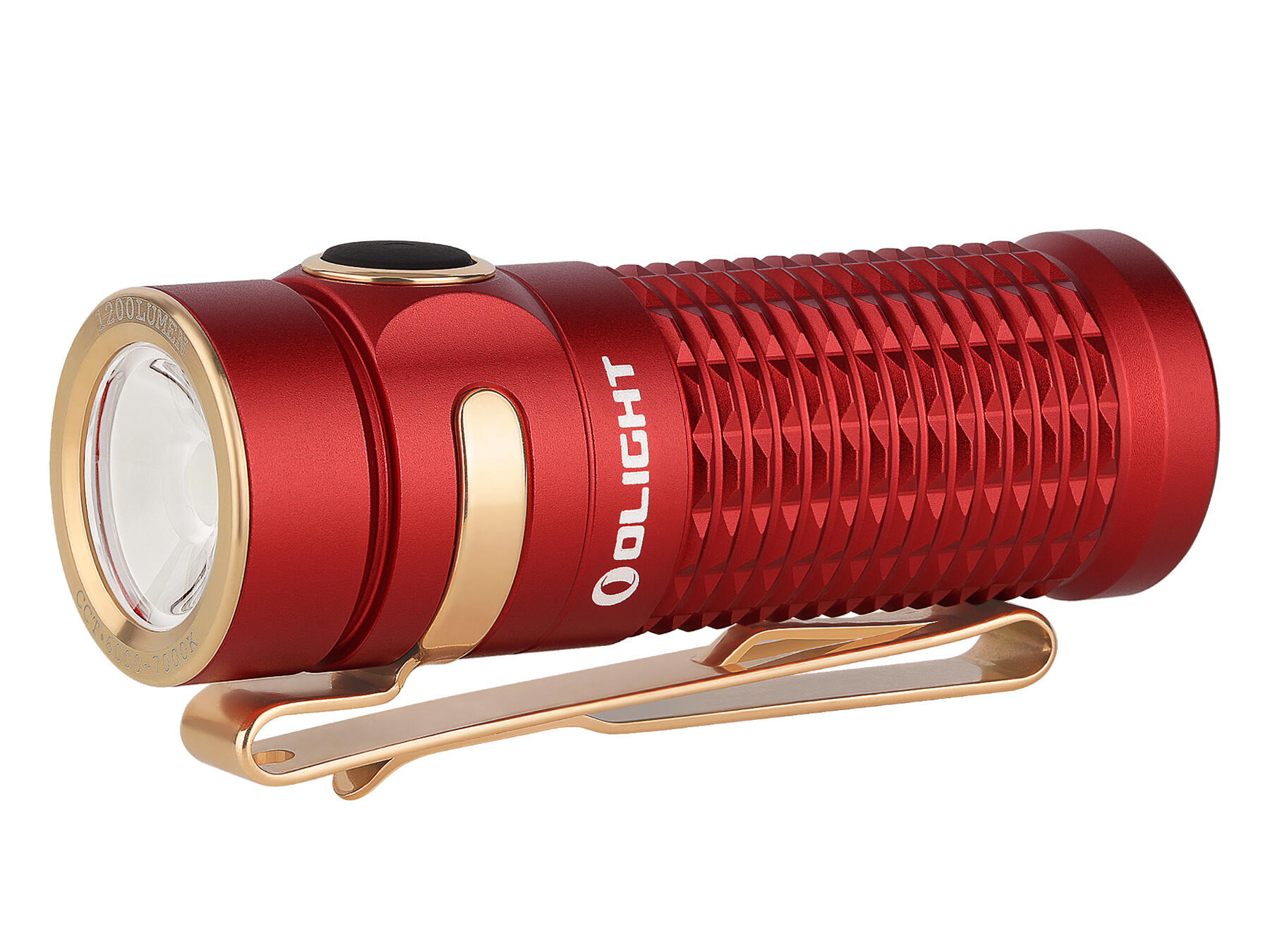 Olight Baton 3 Premium Kit Rood — Zaklamp 1200 Lumen 3/7