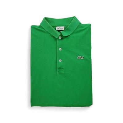 Tweedehands - korte mouwen heren polo shirt groen - zeer goede staat