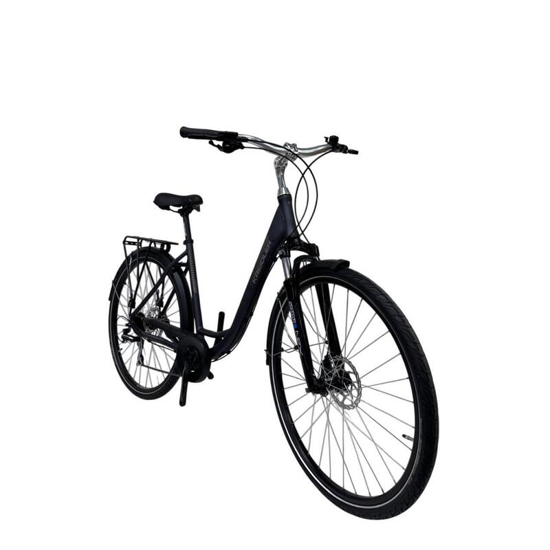 Bicicleta Trekking Kreidler - 28 Inch, M, Negru