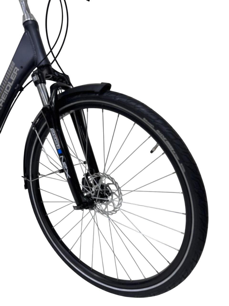 Refurbished, Bicicletta da trekking Kreidler - 28 pollici, taglia M, nera 6/6
