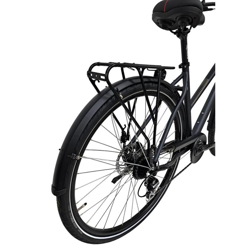 Bicicleta Trekking Kreidler LD - 28 Inch, M, Negru