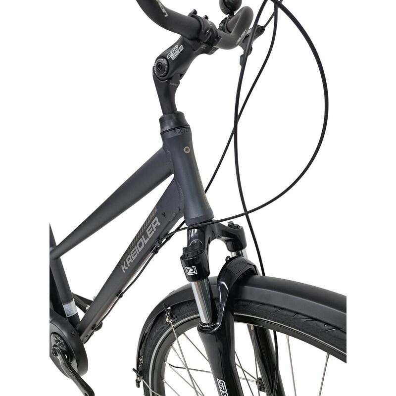 Bicicleta Trekking Kreidler LD - 28 Inch, L, Negru