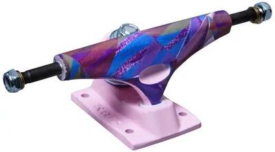 Krux k5 nora triangle standard skateboard truck - 8" - paars