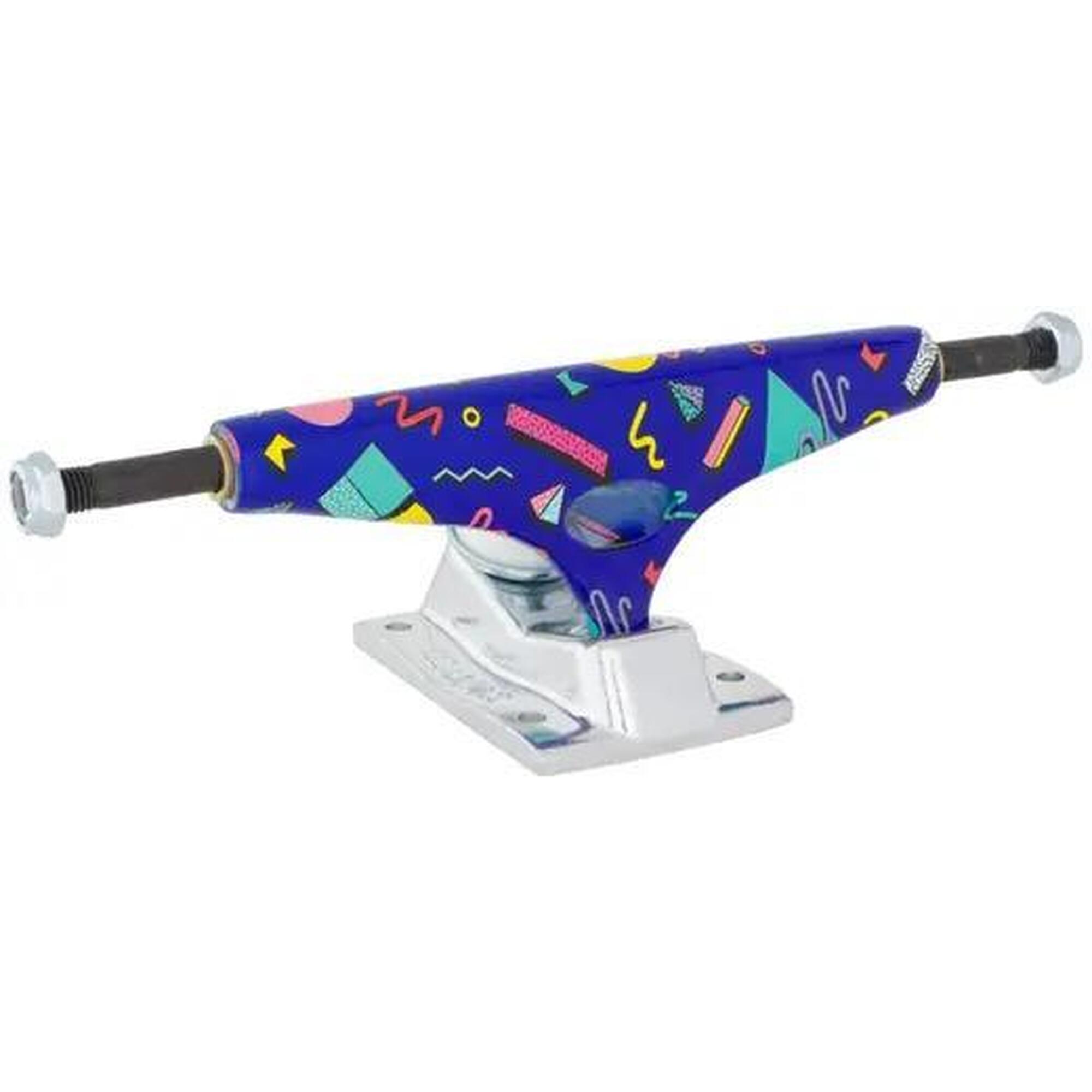Krux Trucks - Krux K5 90s Dlk Standard Truck Skate - 8.25" - Bleu - Skateboard Complet - Bleu|gris - 8.25" - Decathlon