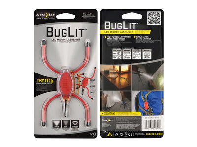 Nite ize - buglit zaklamp - rood