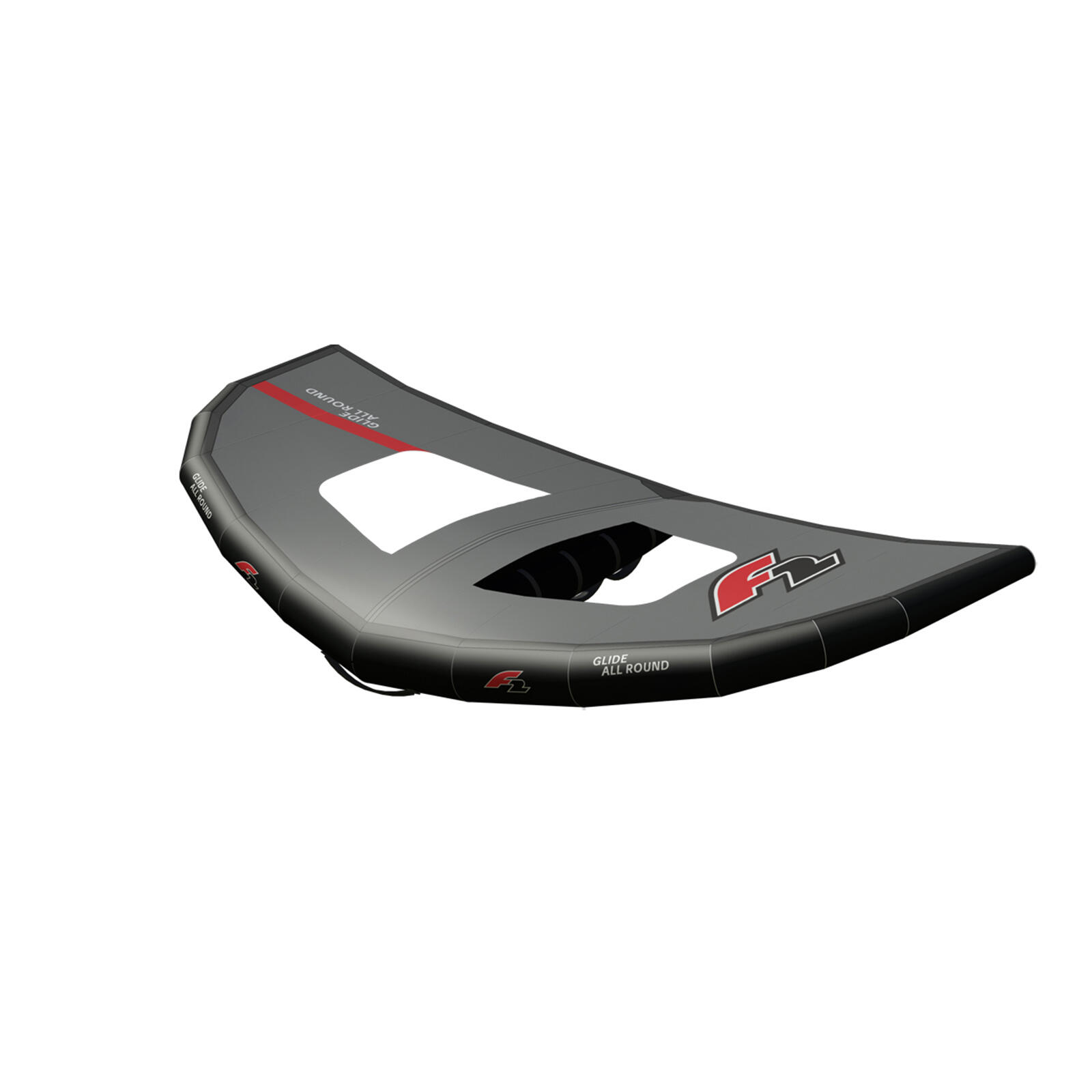 F2 Set Foilboard Starlit Team Grau 100L + Alu Foil 2400 + Wing 4qm 4/4