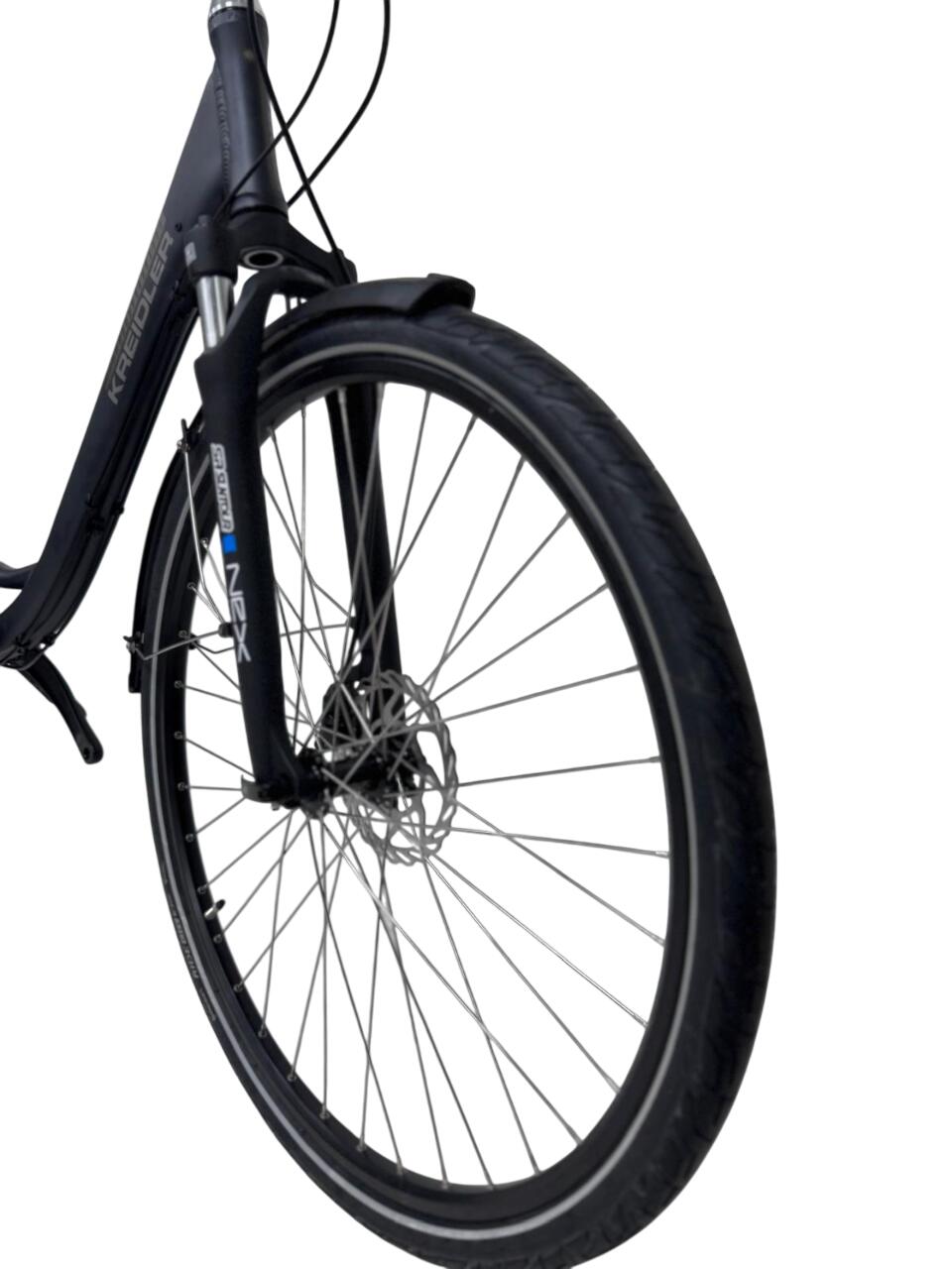 Refurbished, Bicicletta da trekking Kreidler - 28 pollici, L, nera 6/6