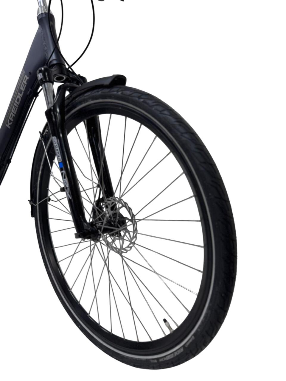 Second life, Kreidler trekkingfiets - 28 inch, S, zwart 3/4