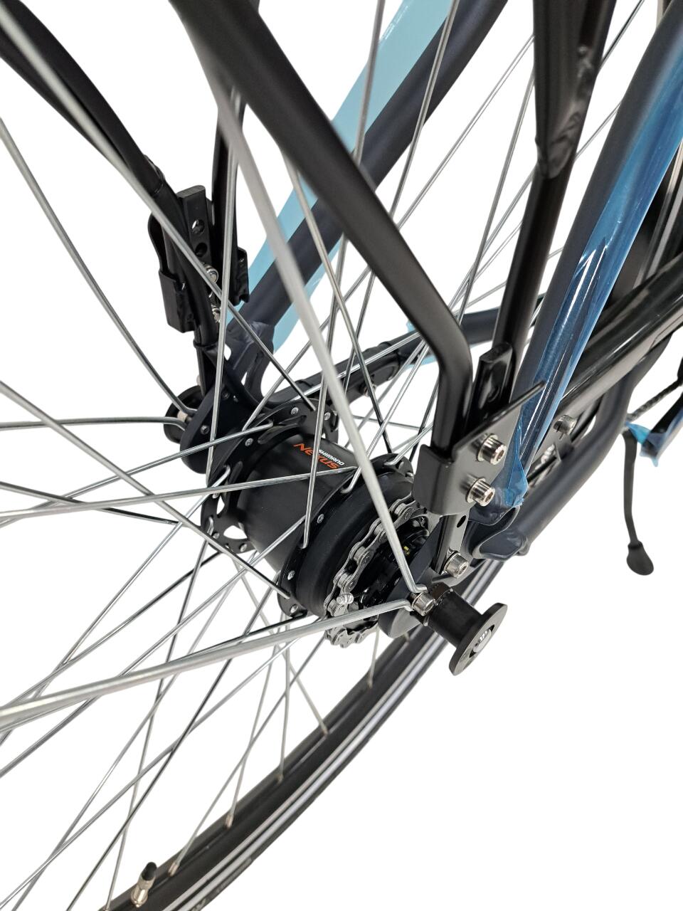 Gereviseerde Kieler-stadsfiets - 28 inch, M, grijs 5/7