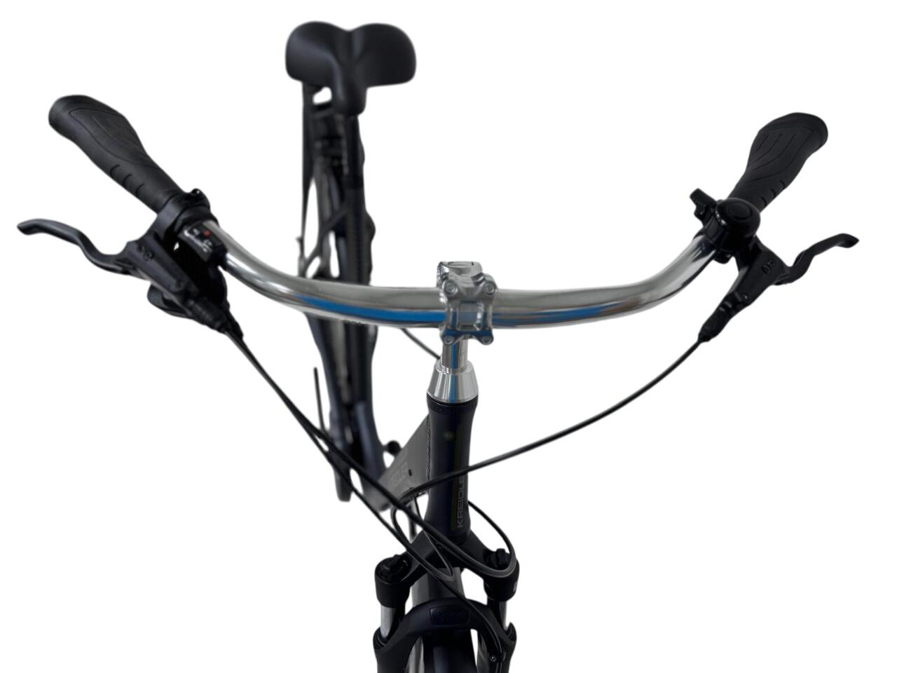 Refurbished, Bicicletta da trekking Kreidler - 28 pollici, L, nera 4/6