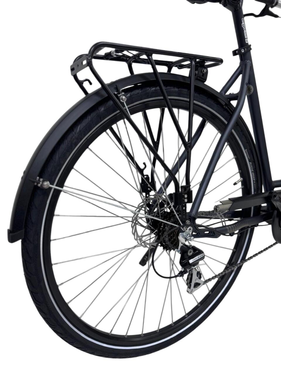 Refurbished, Bicicletta da trekking Kreidler - 28 pollici, L, nera 5/6