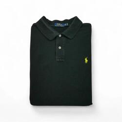 Reconditionné - Polo manches courtes Homme Noir - Bon État