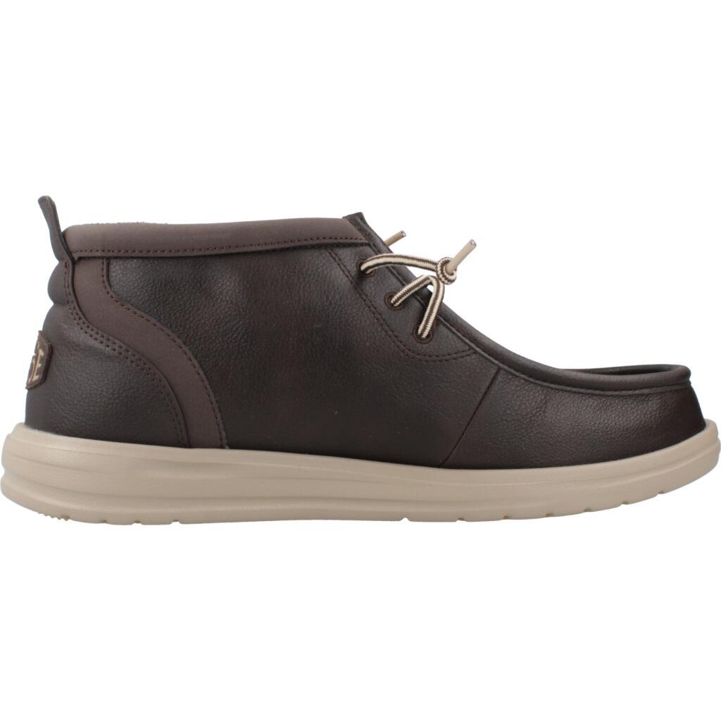 Sneakers Hey Dude Model Wally Mid Gripr Classic Kleur Bruin 4/5