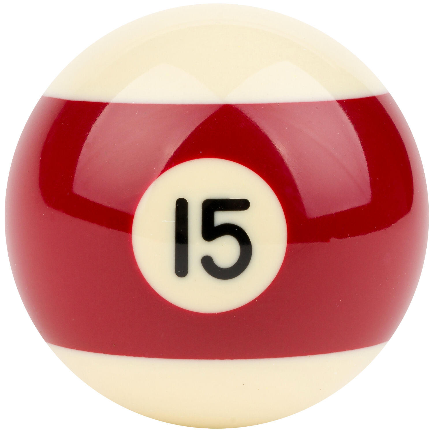 SPORTIME Palla da biliardo Pool, ø 57,2 mm 15 Billard / Poolbillard Unisex