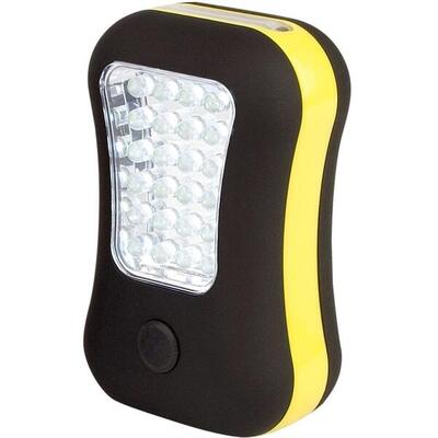 Abbey camp® - camping lamp led 2-in-1 • geel/zwart