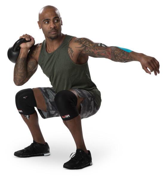 Rodilleras RockTape Assassins - Soporte Para Rodilla, Compresión, Antideslizantes, Para CrossFit, Gimnasio Y Deporte