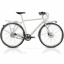 28" Vélo urbain homme STREET CrMo GATES CARBON DRIVE BELT Shimano 7 vitesses