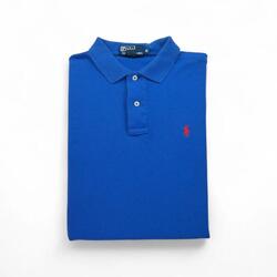 Reconditionné - Polo manches courtes Homme Bleu - Excellent