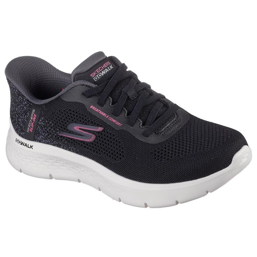 Baskets FEMME Skechers Slip-ins Go Walk Flex mesh   NOIR 2/5