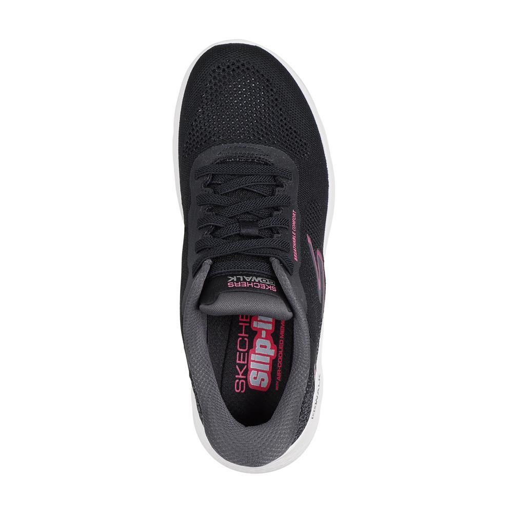 Baskets FEMME Skechers Slip-ins Go Walk Flex mesh   NOIR 4/5